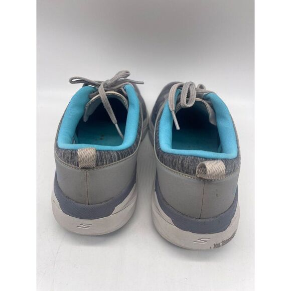 Skechers Women Gray Go Run Sneakers Size 8.5 - Picture 5 of 9